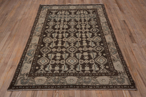 Antique Hamadan Area Rug (4' x 6')